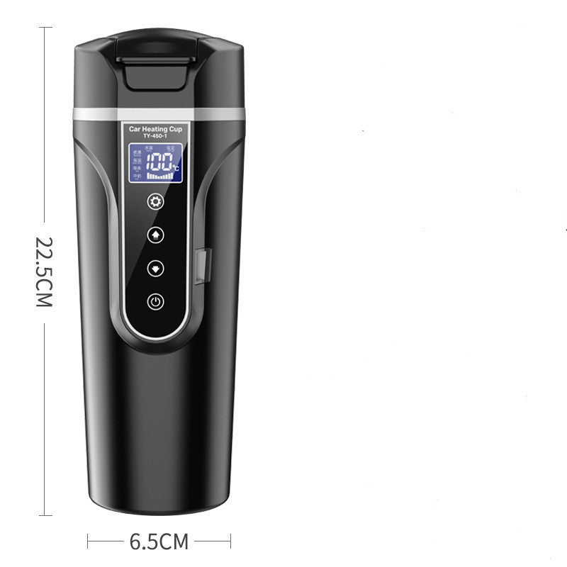 Portable Car Bottle With Smart Touch Digital Display